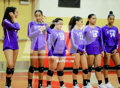 Thumbnail 2 in St. Anthony @ Taft (CIF State D3 Round I Playoff) photogallery.