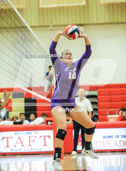 Thumbnail 1 in St. Anthony @ Taft (CIF State D3 Round I Playoff) photogallery.