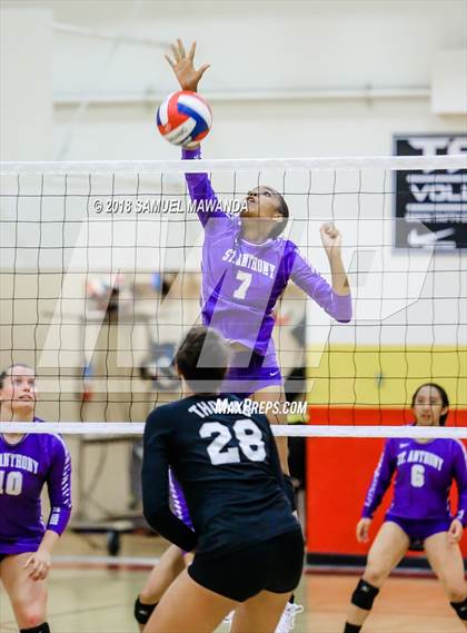 Thumbnail 1 in St. Anthony @ Taft (CIF State D3 Round I Playoff) photogallery.