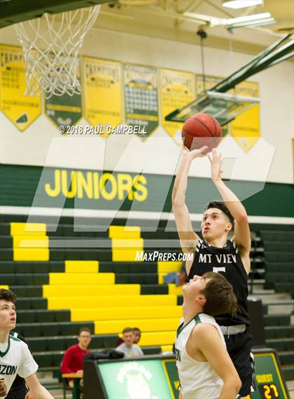 Thumbnail 1 in Mountain View vs Horizon (Horizon Holiday Hoops Tournament) photogallery.