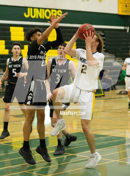 Thumbnail 2 in Mountain View vs Horizon (Horizon Holiday Hoops Tournament) photogallery.