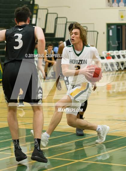 Thumbnail 1 in Mountain View vs Horizon (Horizon Holiday Hoops Tournament) photogallery.