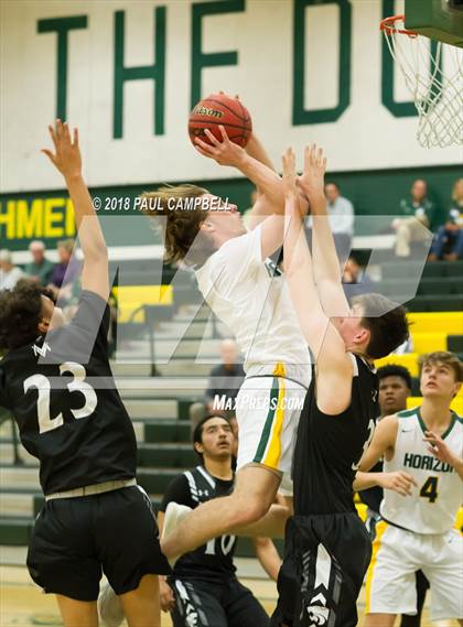Thumbnail 3 in Mountain View vs Horizon (Horizon Holiday Hoops Tournament) photogallery.