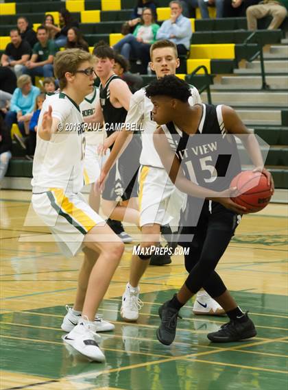 Thumbnail 1 in Mountain View vs Horizon (Horizon Holiday Hoops Tournament) photogallery.