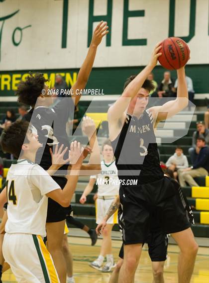 Thumbnail 1 in Mountain View vs Horizon (Horizon Holiday Hoops Tournament) photogallery.