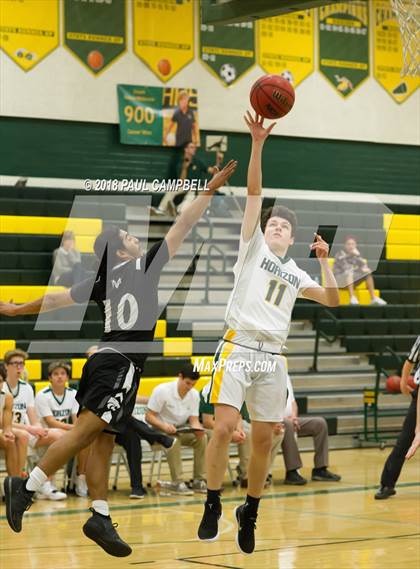 Thumbnail 2 in Mountain View vs Horizon (Horizon Holiday Hoops Tournament) photogallery.