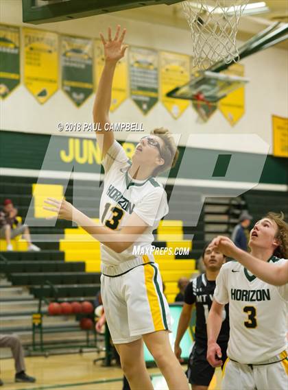 Thumbnail 2 in Mountain View vs Horizon (Horizon Holiday Hoops Tournament) photogallery.
