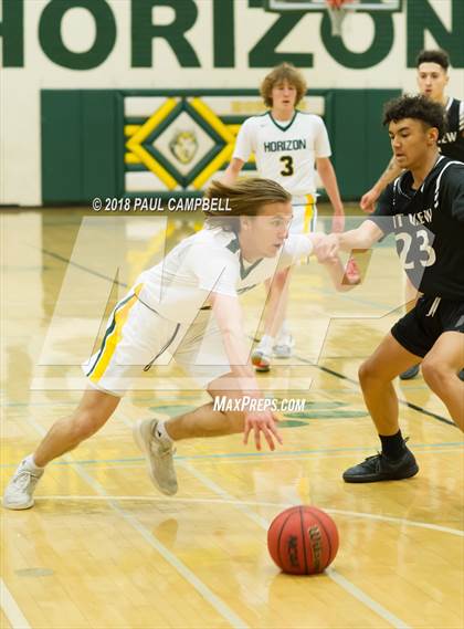 Thumbnail 2 in Mountain View vs Horizon (Horizon Holiday Hoops Tournament) photogallery.