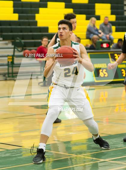 Thumbnail 3 in Mountain View vs Horizon (Horizon Holiday Hoops Tournament) photogallery.