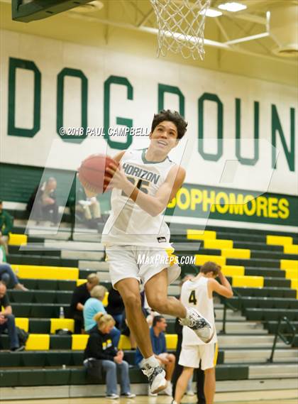 Thumbnail 3 in Mountain View vs Horizon (Horizon Holiday Hoops Tournament) photogallery.