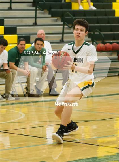 Thumbnail 1 in Mountain View vs Horizon (Horizon Holiday Hoops Tournament) photogallery.