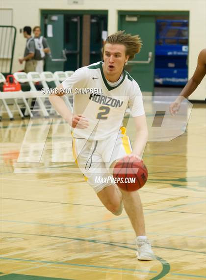 Thumbnail 1 in Mountain View vs Horizon (Horizon Holiday Hoops Tournament) photogallery.