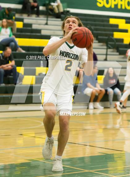 Thumbnail 2 in Mountain View vs Horizon (Horizon Holiday Hoops Tournament) photogallery.