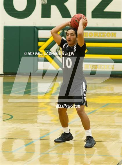Thumbnail 3 in Mountain View vs Horizon (Horizon Holiday Hoops Tournament) photogallery.