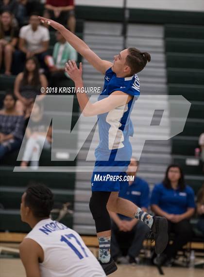 Thumbnail 2 in Norco vs Perris (CIF SS D3 Round 1 Playoff) photogallery.