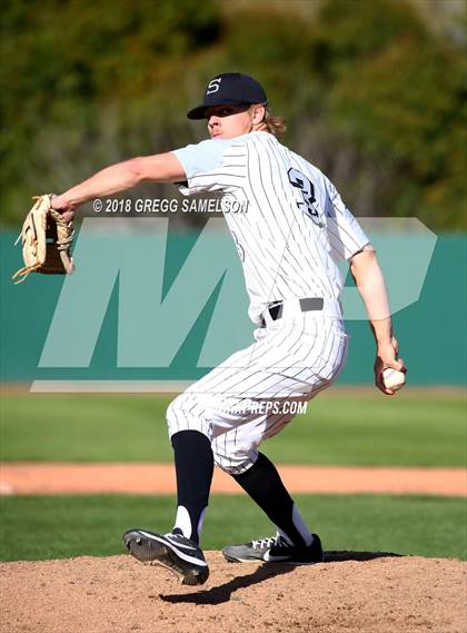 Thumbnail 1 in Stockdale vs Sacred Heart (Boras Classic CA North) photogallery.