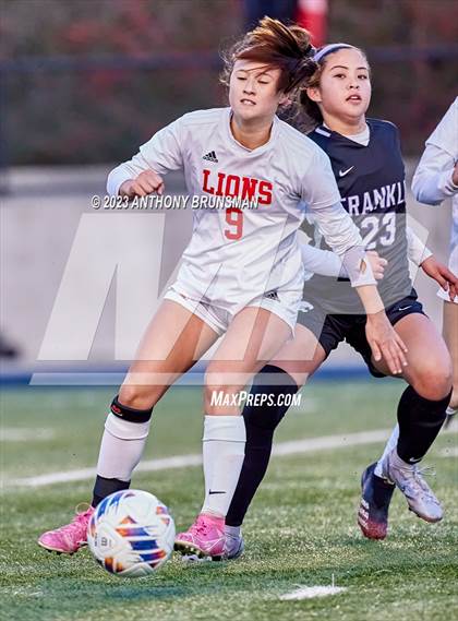 Thumbnail 3 in Franklin vs. McClatchy (CIF SJS D1 Final) photogallery.