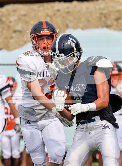 Thumbnail 3 in Milton Academy @ St. Mark's (scrimmage) photogallery.