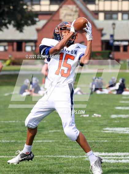 Thumbnail 3 in Milton Academy @ St. Mark's (scrimmage) photogallery.