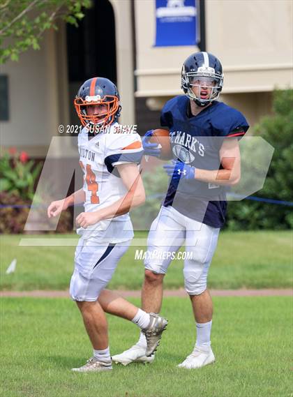 Thumbnail 3 in Milton Academy @ St. Mark's (scrimmage) photogallery.