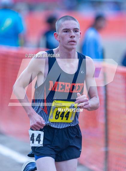 Thumbnail 2 in CIF State Cross Country Championships (Boys D3 Race) photogallery.