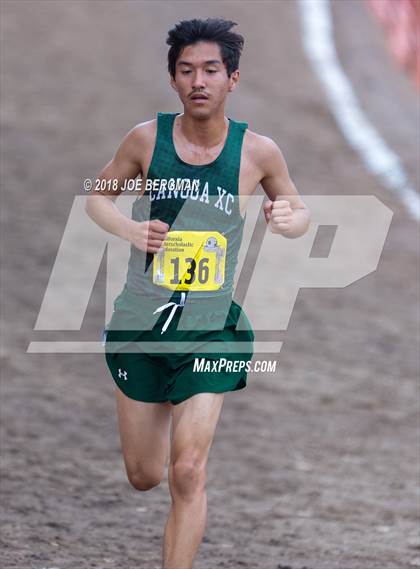 Thumbnail 2 in CIF State Cross Country Championships (Boys D3 Race) photogallery.
