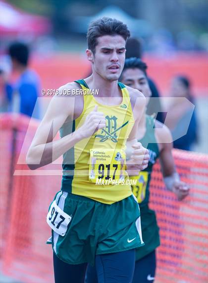 Thumbnail 2 in CIF State Cross Country Championships (Boys D3 Race) photogallery.