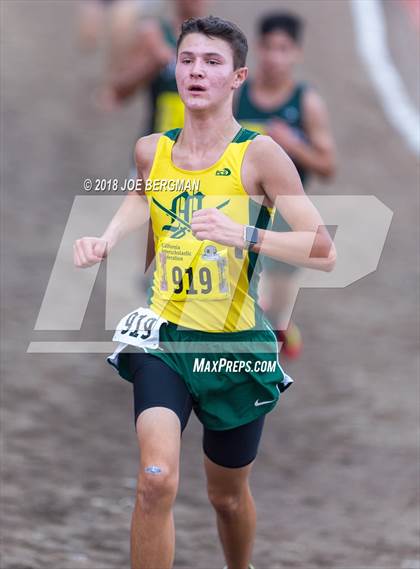 Thumbnail 1 in CIF State Cross Country Championships (Boys D3 Race) photogallery.