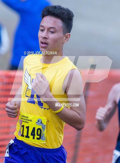 Thumbnail 2 in CIF State Cross Country Championships (Boys D3 Race) photogallery.