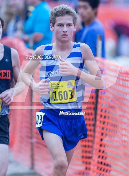 Thumbnail 3 in CIF State Cross Country Championships (Boys D3 Race) photogallery.