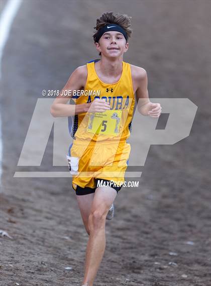 Thumbnail 1 in CIF State Cross Country Championships (Boys D3 Race) photogallery.