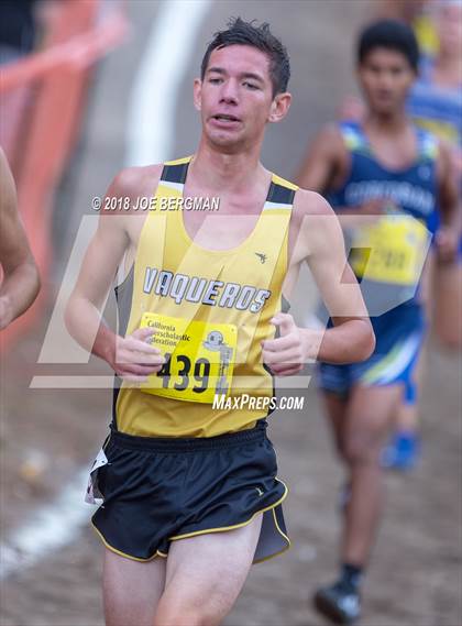 Thumbnail 1 in CIF State Cross Country Championships (Boys D3 Race) photogallery.