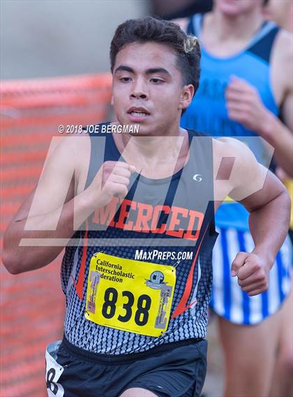 Thumbnail 2 in CIF State Cross Country Championships (Boys D3 Race) photogallery.