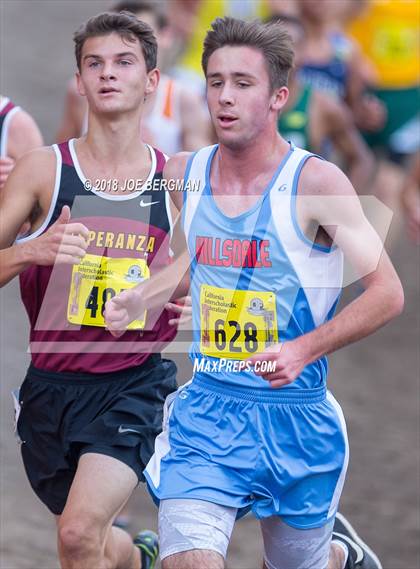 Thumbnail 1 in CIF State Cross Country Championships (Boys D3 Race) photogallery.