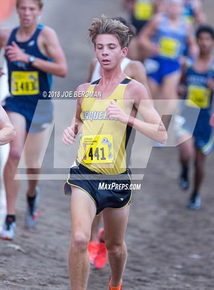 Thumbnail 1 in CIF State Cross Country Championships (Boys D3 Race) photogallery.
