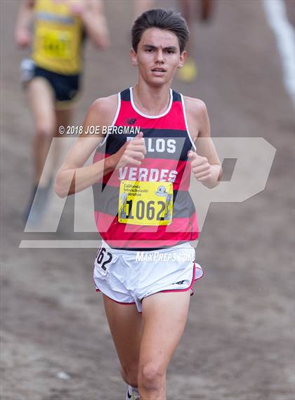 Thumbnail 2 in CIF State Cross Country Championships (Boys D3 Race) photogallery.