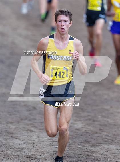 Thumbnail 1 in CIF State Cross Country Championships (Boys D3 Race) photogallery.
