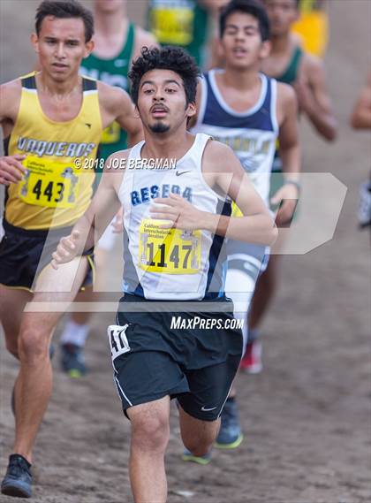 Thumbnail 2 in CIF State Cross Country Championships (Boys D3 Race) photogallery.