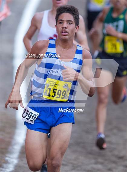 Thumbnail 1 in CIF State Cross Country Championships (Boys D3 Race) photogallery.
