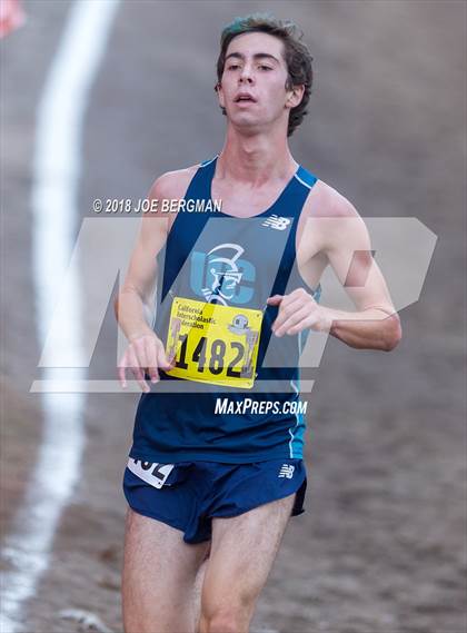 Thumbnail 1 in CIF State Cross Country Championships (Boys D3 Race) photogallery.