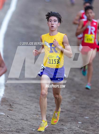 Thumbnail 1 in CIF State Cross Country Championships (Boys D3 Race) photogallery.