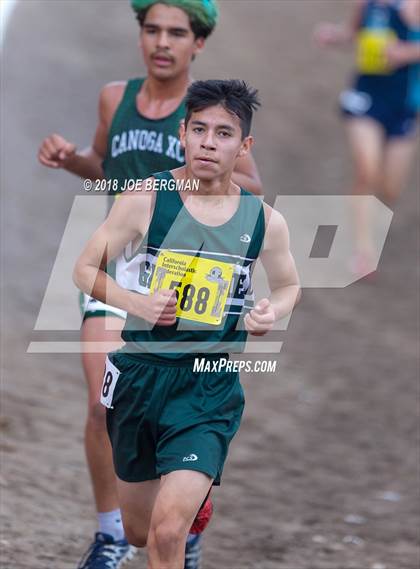 Thumbnail 2 in CIF State Cross Country Championships (Boys D3 Race) photogallery.