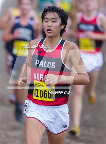 Thumbnail 2 in CIF State Cross Country Championships (Boys D3 Race) photogallery.