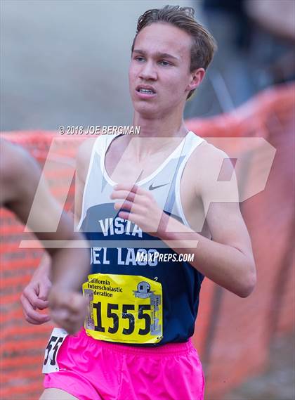 Thumbnail 1 in CIF State Cross Country Championships (Boys D3 Race) photogallery.