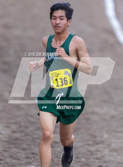 Thumbnail 1 in CIF State Cross Country Championships (Boys D3 Race) photogallery.