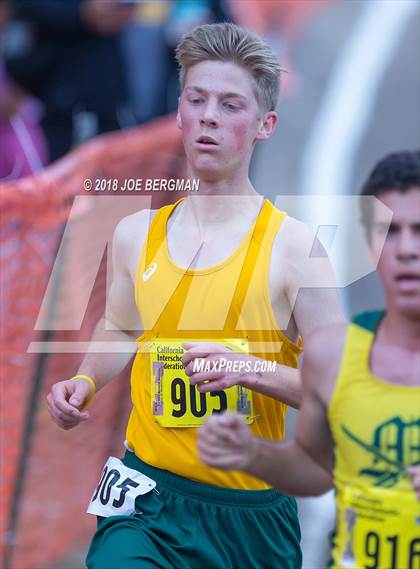 Thumbnail 2 in CIF State Cross Country Championships (Boys D3 Race) photogallery.