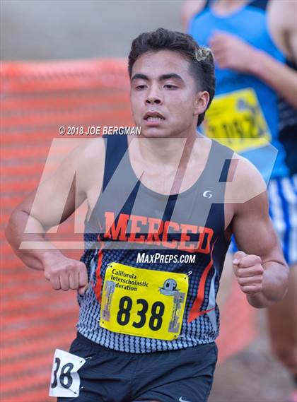 Thumbnail 1 in CIF State Cross Country Championships (Boys D3 Race) photogallery.
