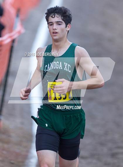 Thumbnail 2 in CIF State Cross Country Championships (Boys D3 Race) photogallery.
