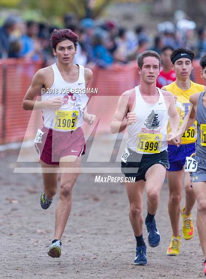 Thumbnail 1 in CIF State Cross Country Championships (Boys D3 Race) photogallery.