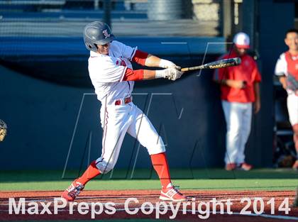 Thumbnail 3 in Liberty vs Damonte (NIAA Division 1 State Baseball Tournament Round 1 Playoff) photogallery.